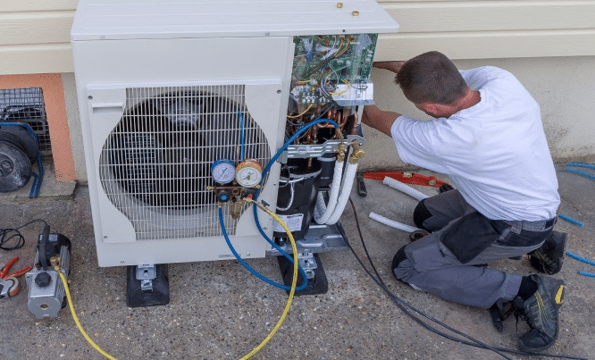 ac maintenance Dubai compressor diagnostic check