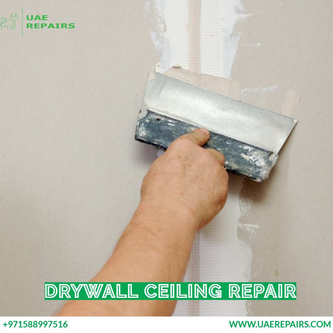 Drywall ceiling repair