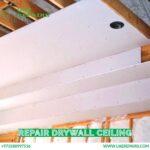 Repair drywall ceiling