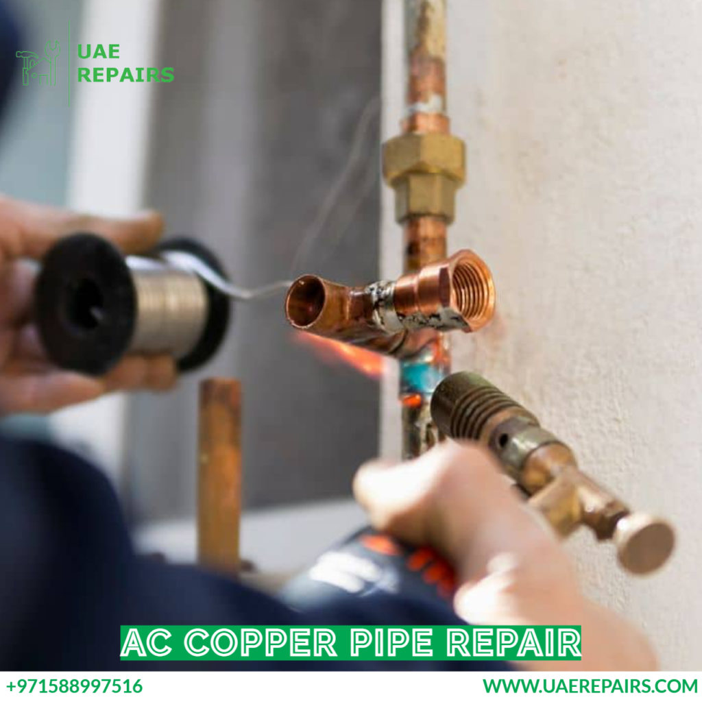 Ac Copper Pipe Repair - +971588997516 - UAE Repairs