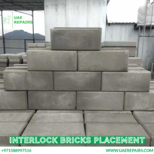 Interlock Bricks Placement
