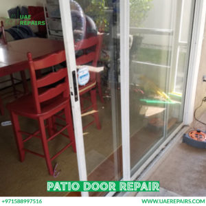 Patio door repair
