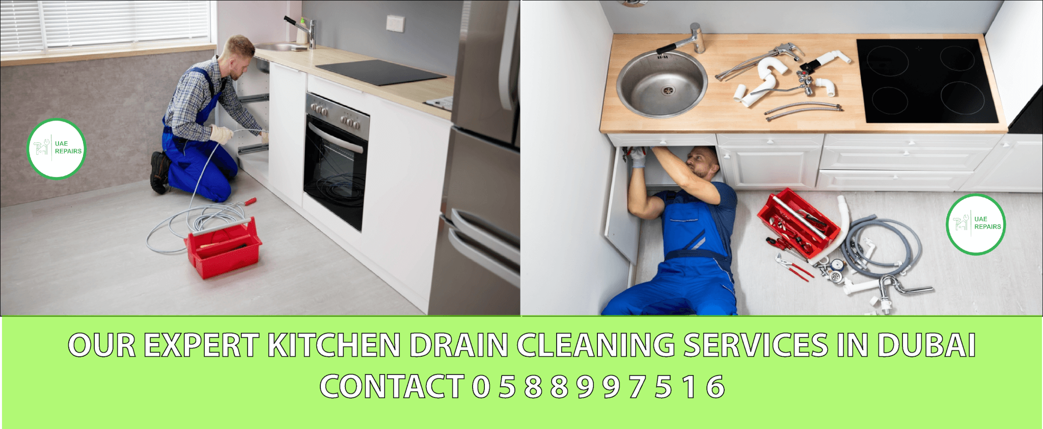 UAE REPAIRS EXPERT KTICHEN DRAIN CLEANING SERVICES 0588997516