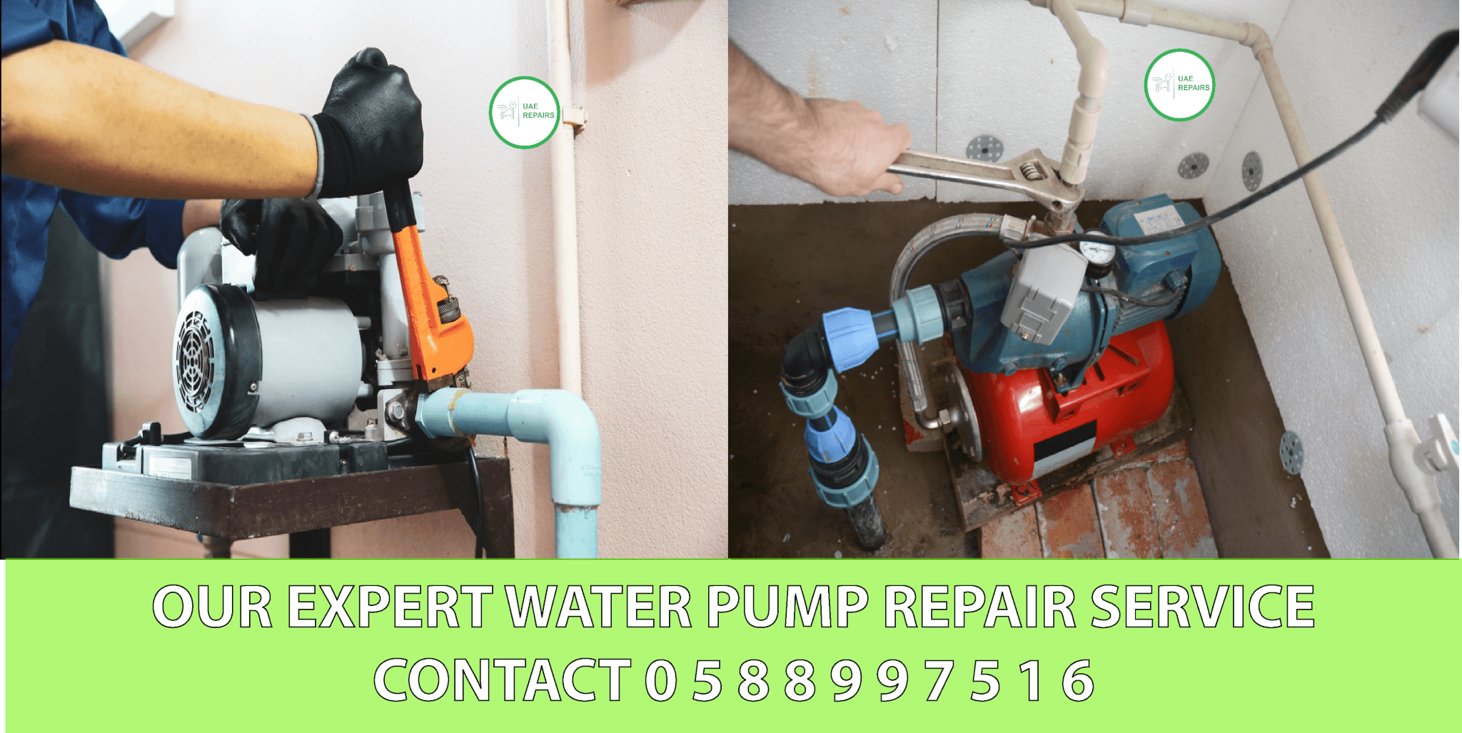 UAE REPAIRS Expert Water Pump Repair Services in Dubai