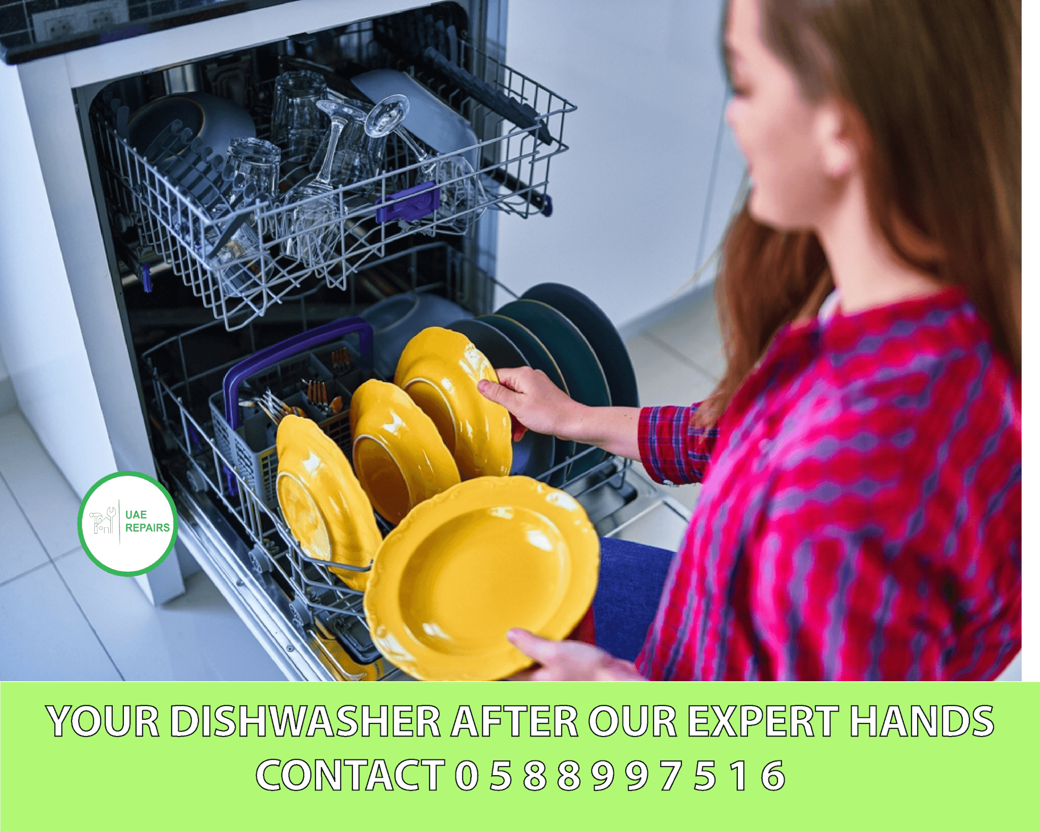 UAE REPAIRS Your Dishwasher After Our Expert Hands
