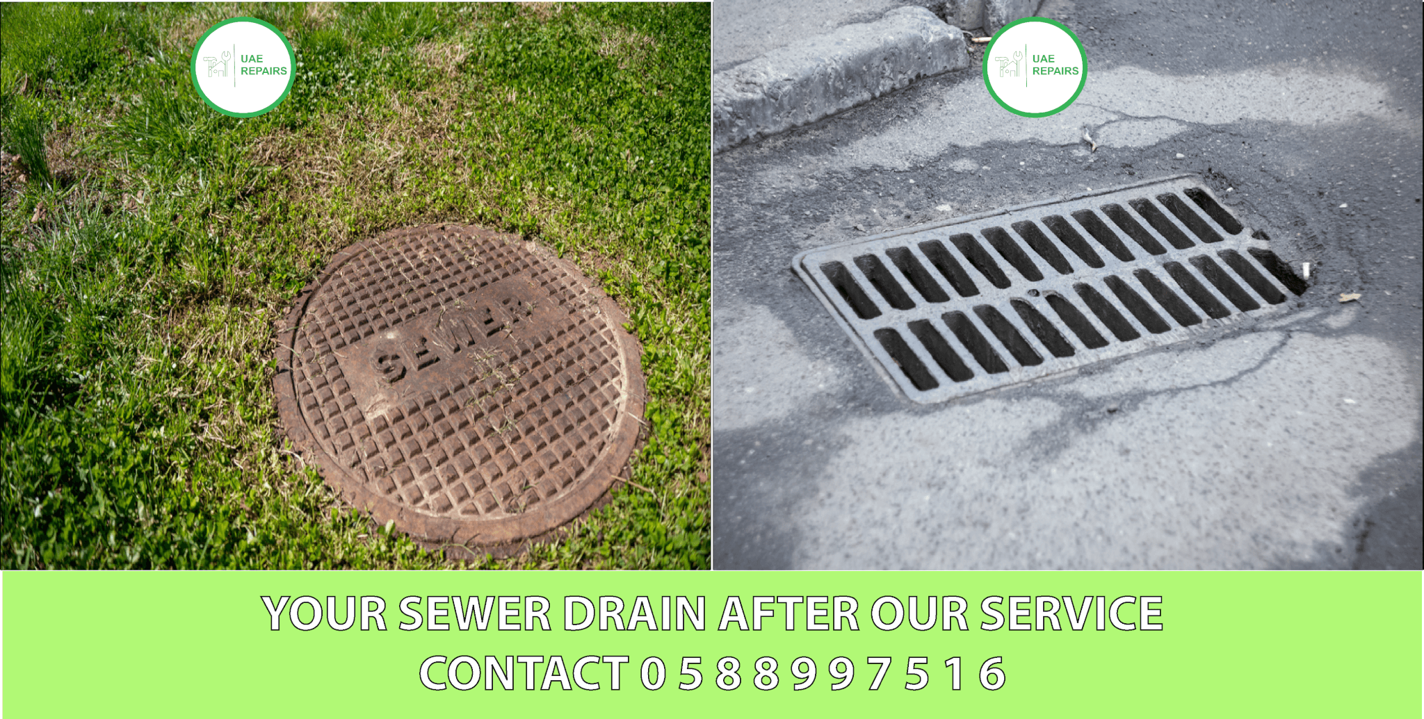 UARE REPAIRS Your Sewer Drains After Our Service