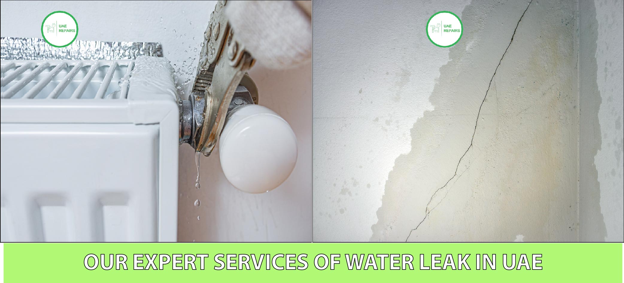 OUR EXPERT SERVICES OF WATER LEAK REPAIR UAE