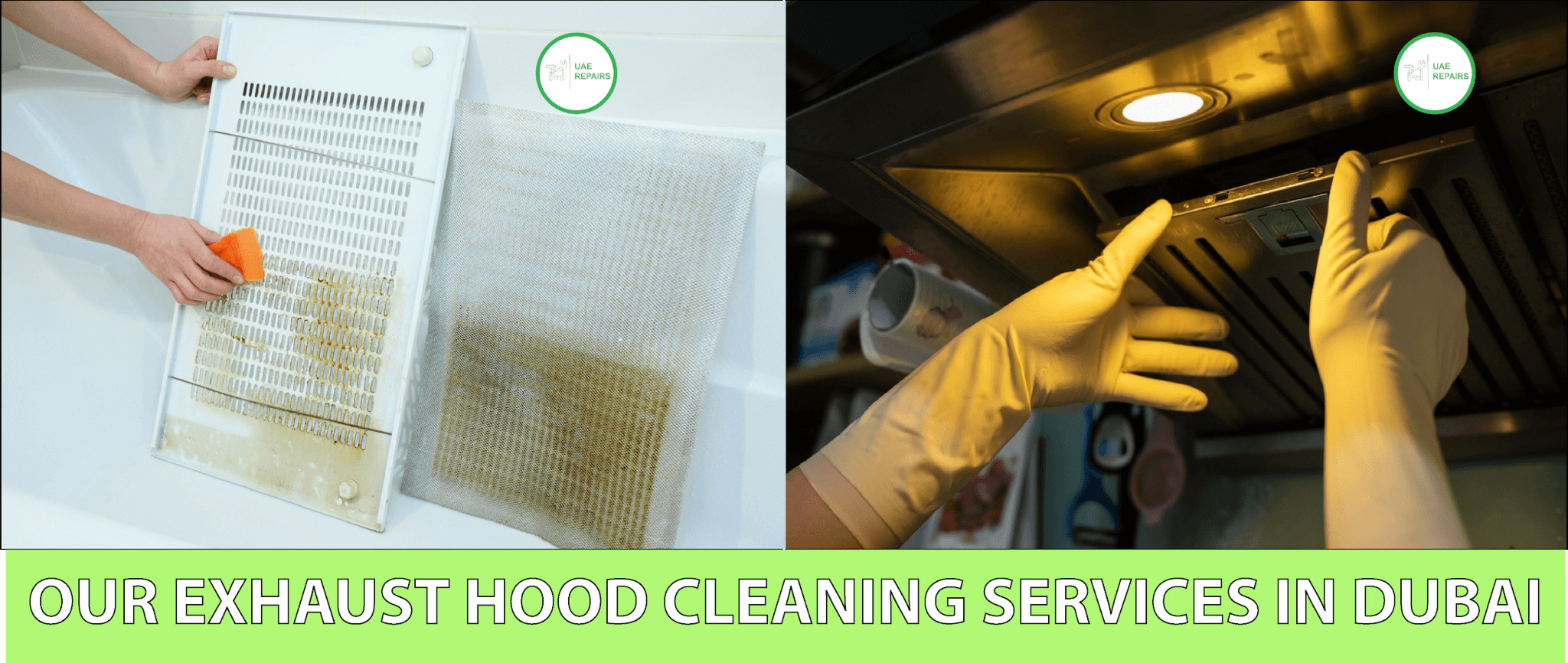 UAE REPAIRS EXPERT Exhaust Hood Cleaning Services Dubai