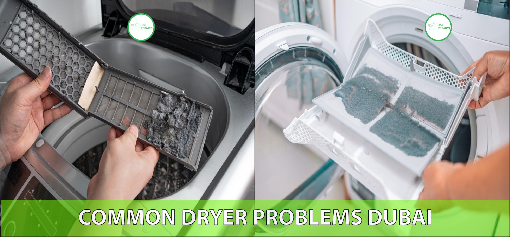 UAE REPAIRS Most Common Dryer Problems