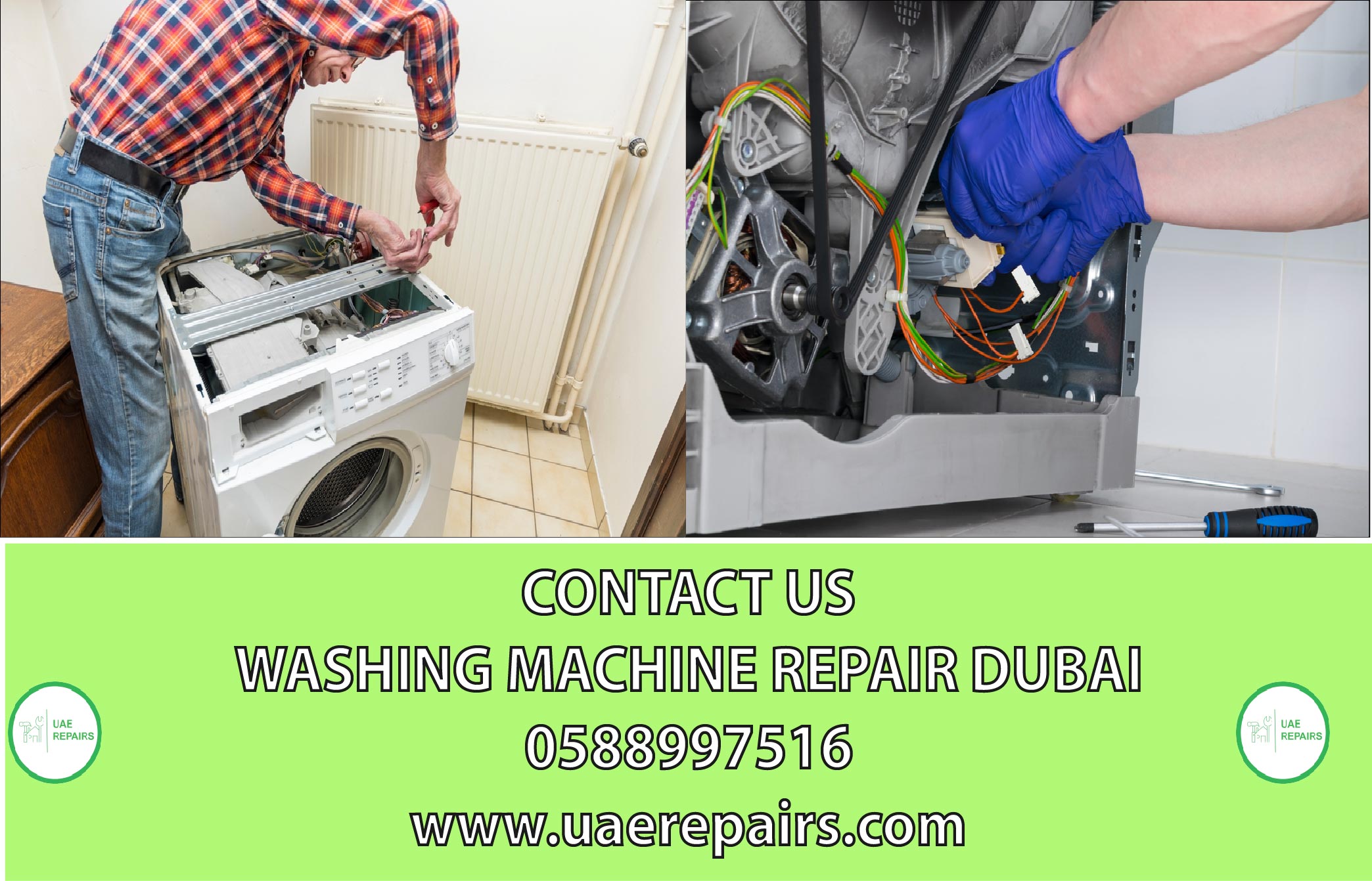 CONTACT UAE REPAIRS FOR WASHING MACHINE REPAIR DUBAI 0588997516