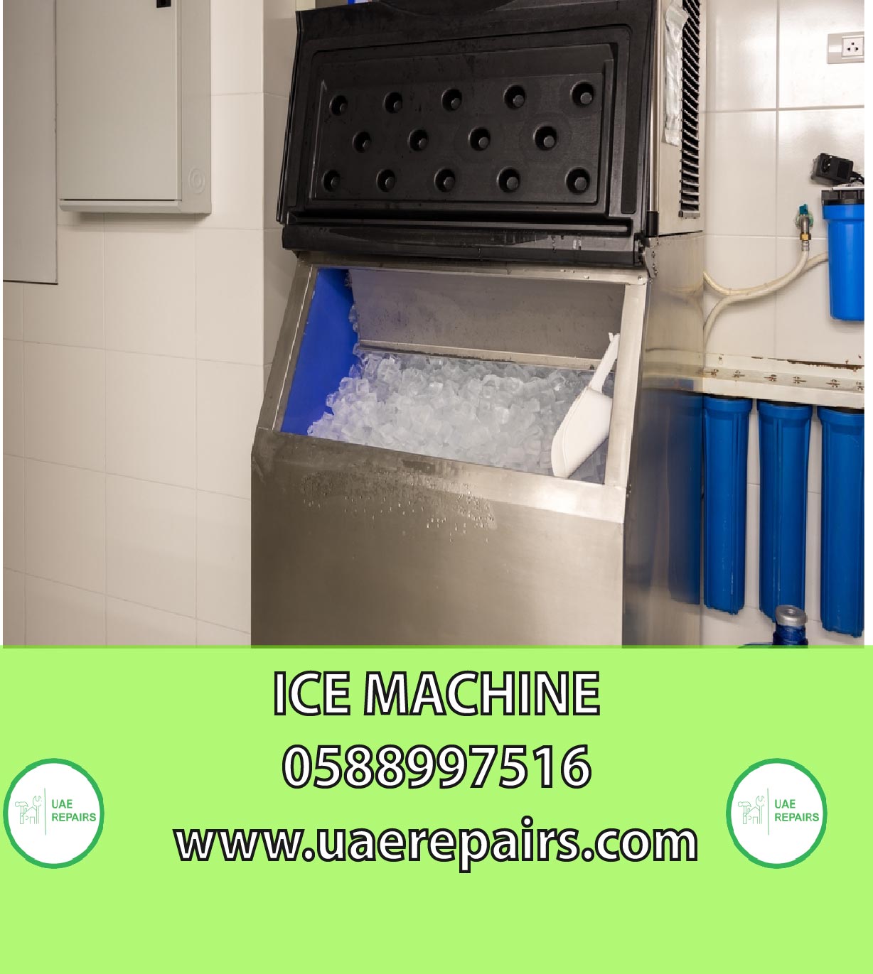 UAE REPAIRS TELLS WHAT IS ICE MACHINE