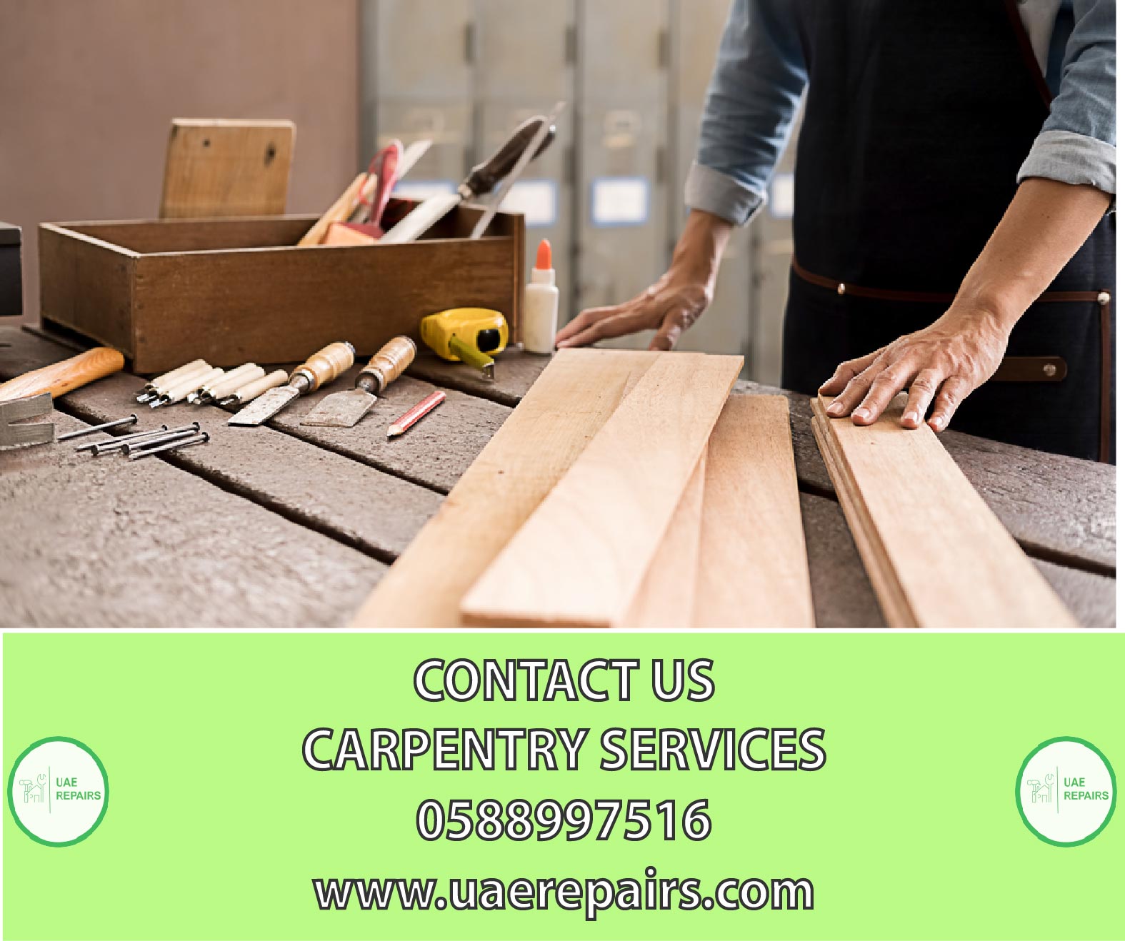 CONTACT US FOR CARPENTRY SERIVCE IN UAE 0588997516