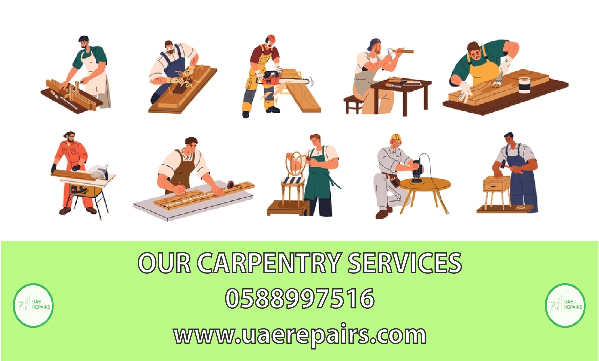 OUR CARPENTRY SERVICES IN UAE
