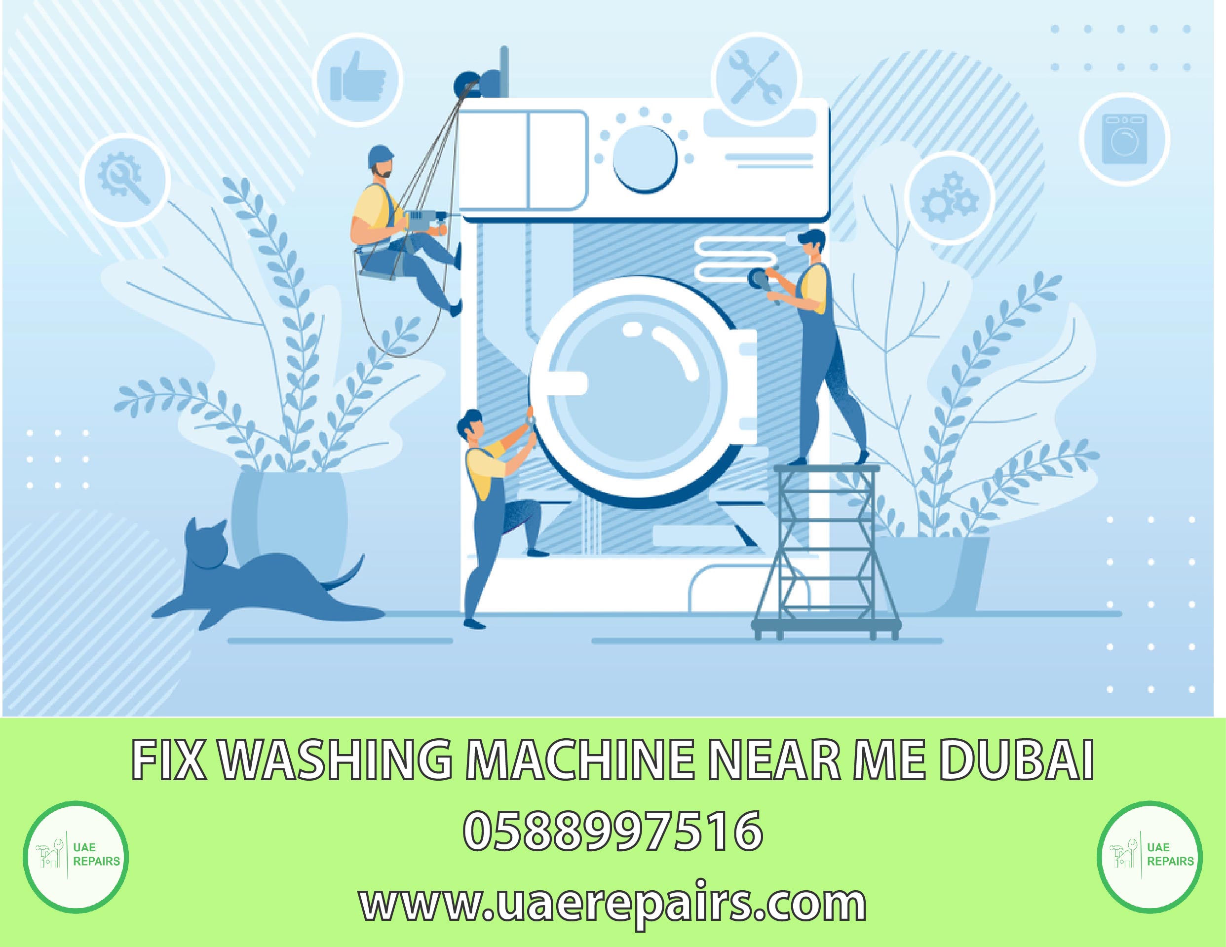 FIX WASHING MACHINE NEAR ME DUBAI