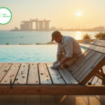 UAE REPAIRS carpenter is fixing furniture at Palm Jumeirah. Furniture Repair Palm Jumeirah Service 0588997516