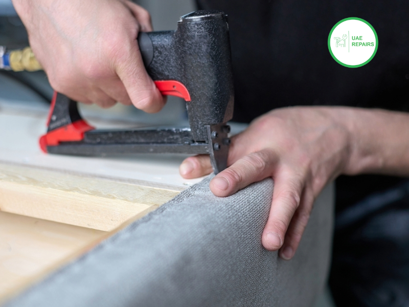 Sofa Repair Dubai UAE – Torn Upholstery Stitching, Leather Restoration & Frame Reinforcement Services