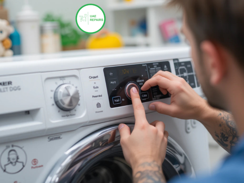 Child Lock Repair in washing machine repair service by UAE REAPIRS 0588997516
