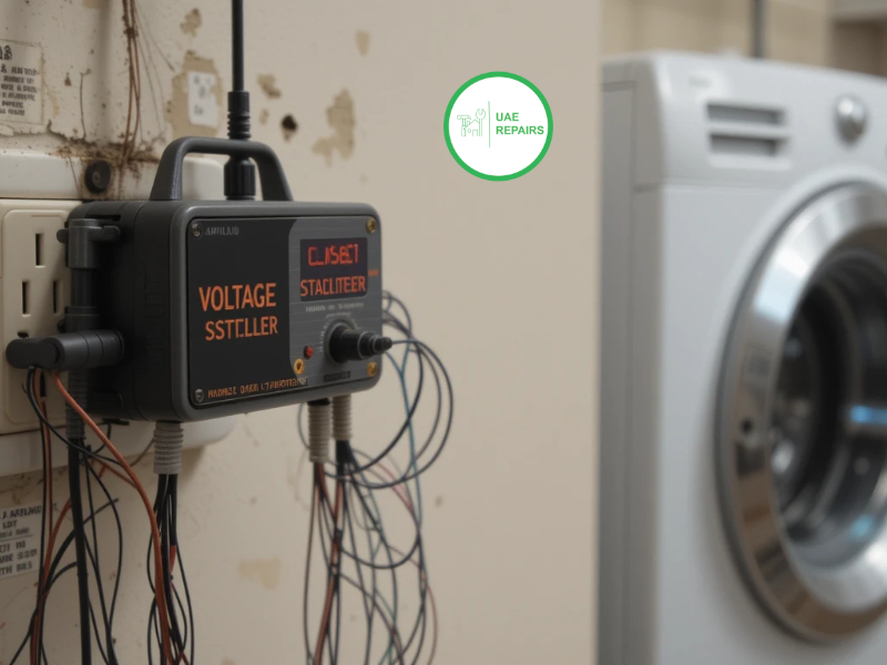 Voltage Stabilizer in washing machine repair service by UAE REAPIRS 0588997516
