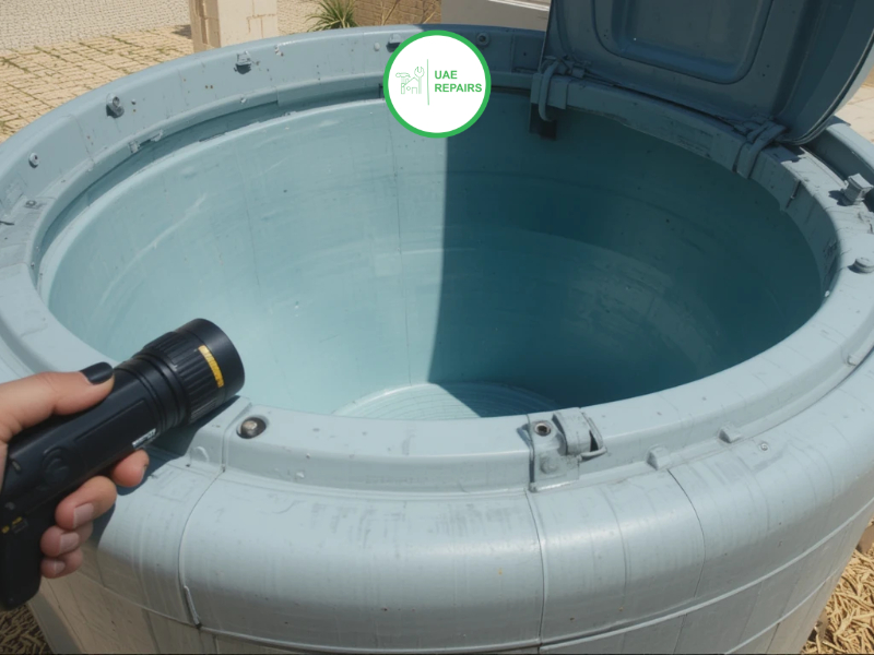 UAE REPAIRS Water Tank Triple-Rinsing in Dubai