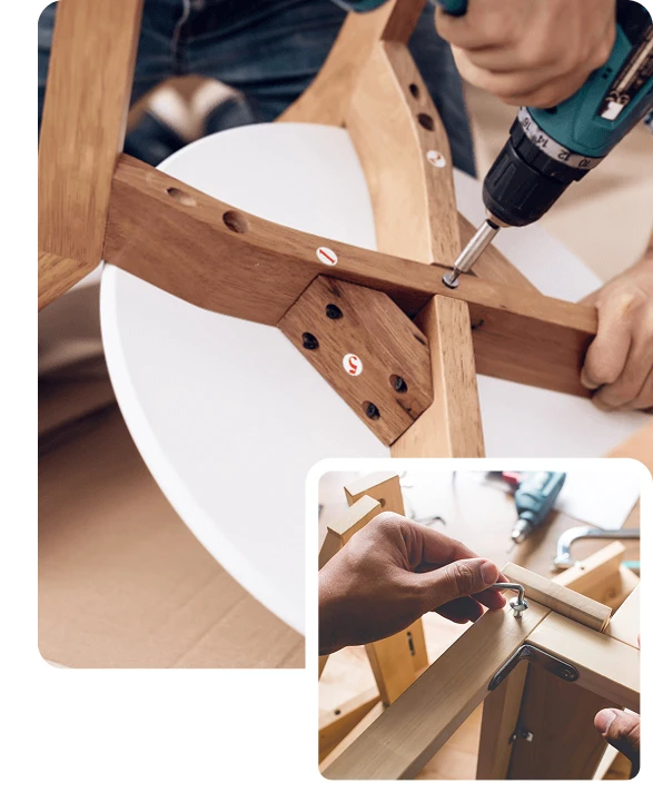Affordable handyman services in Dubai for flat pack furniture assembly