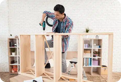 Affordable handyman services in Dubai for flat pack furniture assembly
